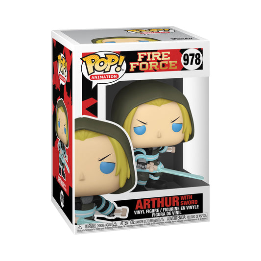 Funko POP Animation: Fire Force - Arthur with Sword, (56156)