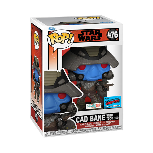 Funko Pop #476 - Star Wars - Cad Bane (with Todo) (Funko Exclusivo)