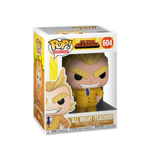 Funko 42932 POP! Vinyl MHA S3 - Teacher All Might Mi Academia de Héroes Collectible Figura, Multicolor