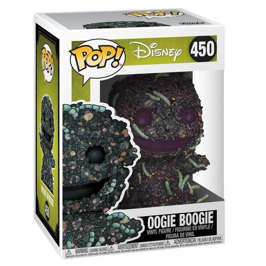 Funko Pop Disney: Pesadilla Antes de Navidad - Oogie Boogie with Bugs Collectible Figura, Multicolor