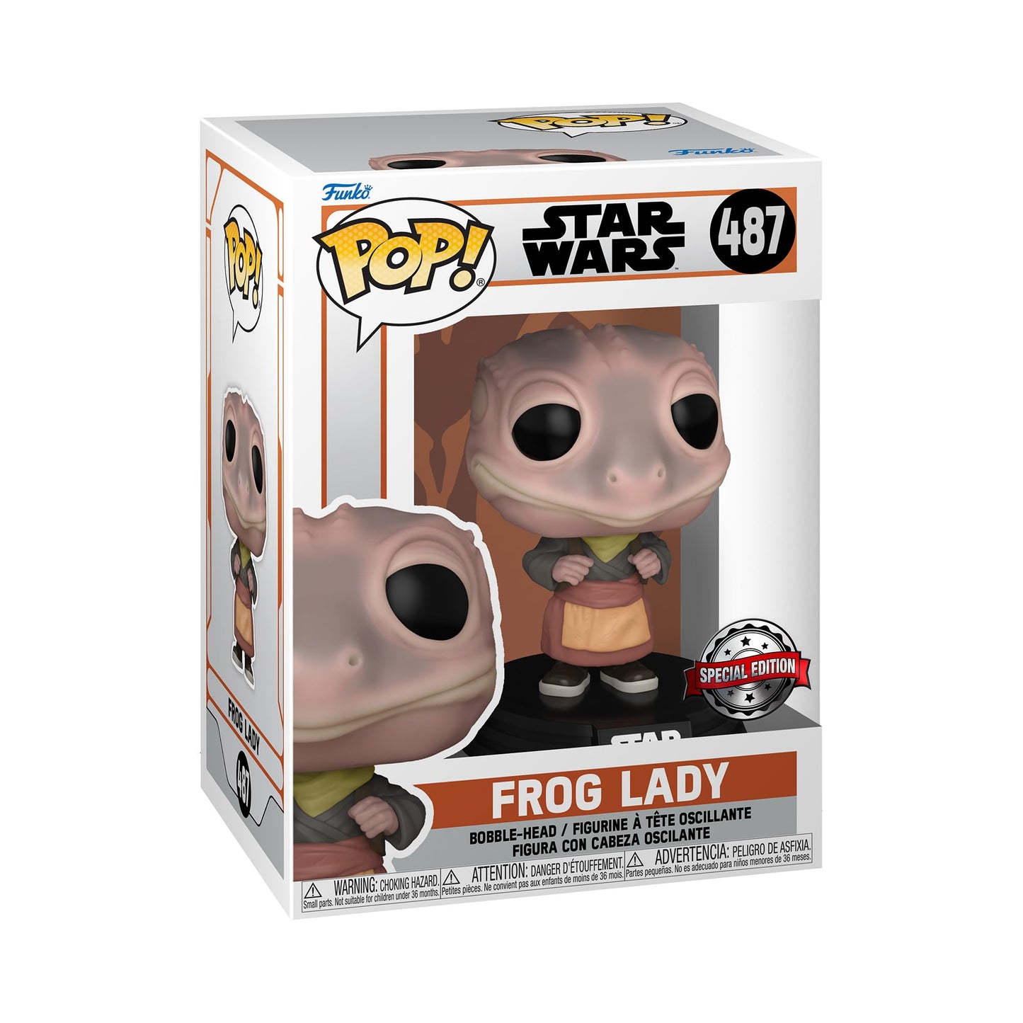 Funko Star Wars El Mandaloriano Frog Lady #487 Special Edition