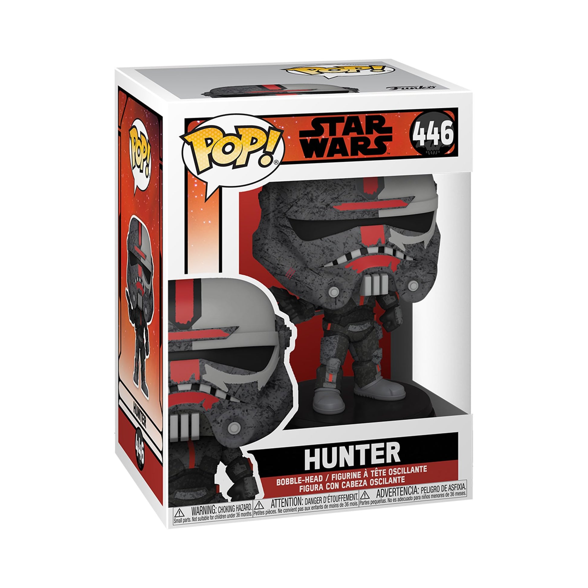Funko Pop! Star Wars: Bad Batch Figura de Acción Hunter