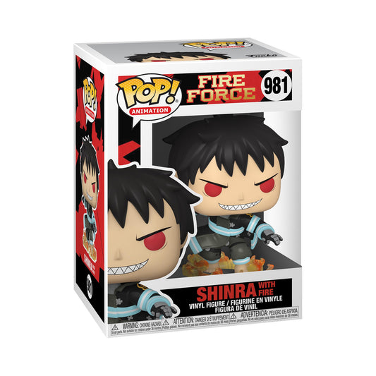 Funko POP Animation: Fire Force - Shinra with Fire, (56159)