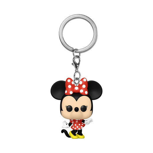 Funko Pop Keychain: Disney Classics - Minnie Mouse Novelty Keyring - Coleccionable Mini Figura - Stocking Filler
