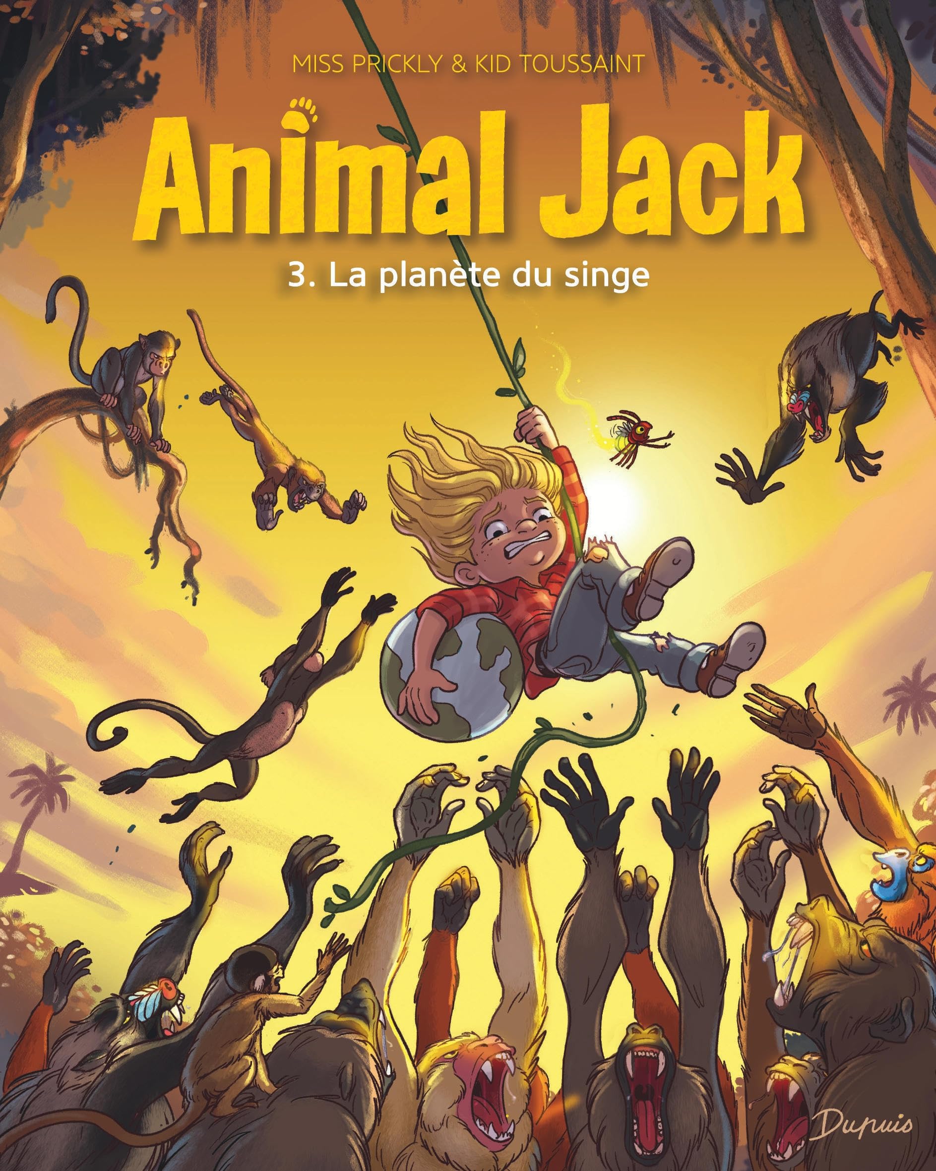 Libro: Animal Jack - Tome 3 - La planète du singe