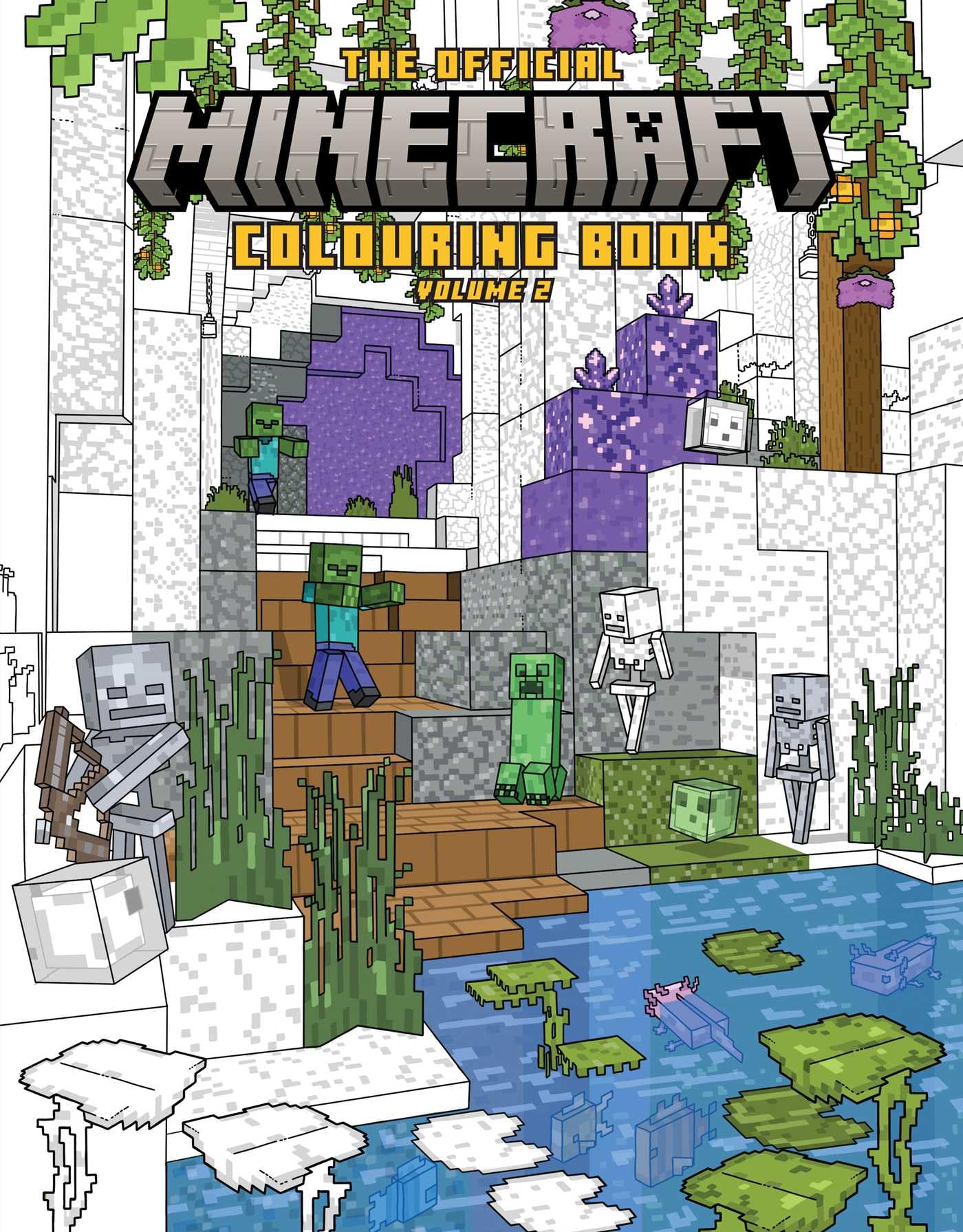 Libro: The Official Minecraft Colouring Book, Volume 2