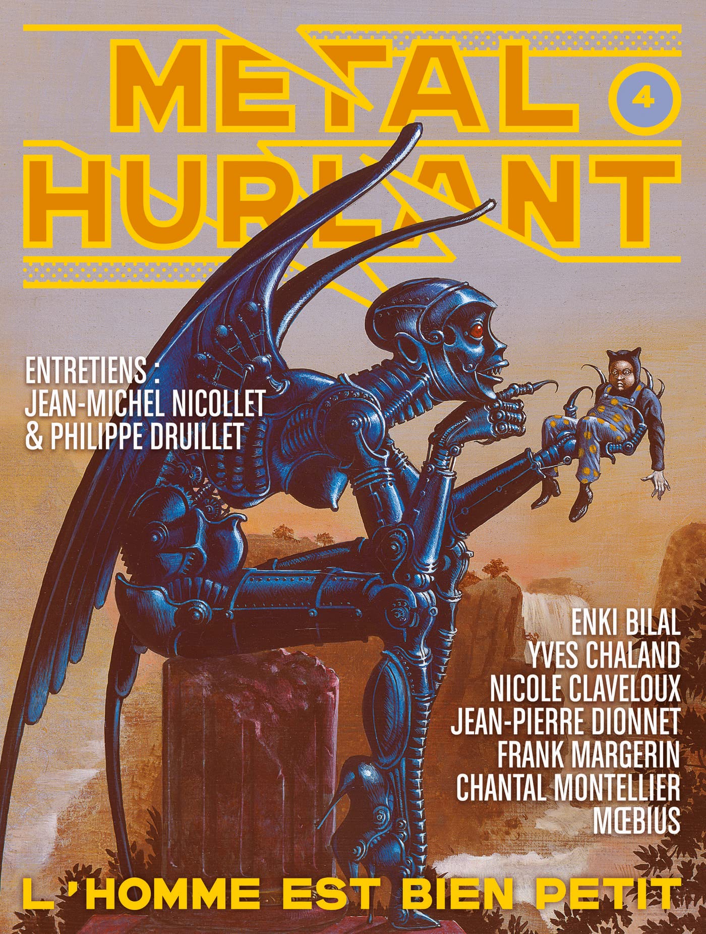 Libro: Métal Hurlant N° 4: L'homme est bien petit