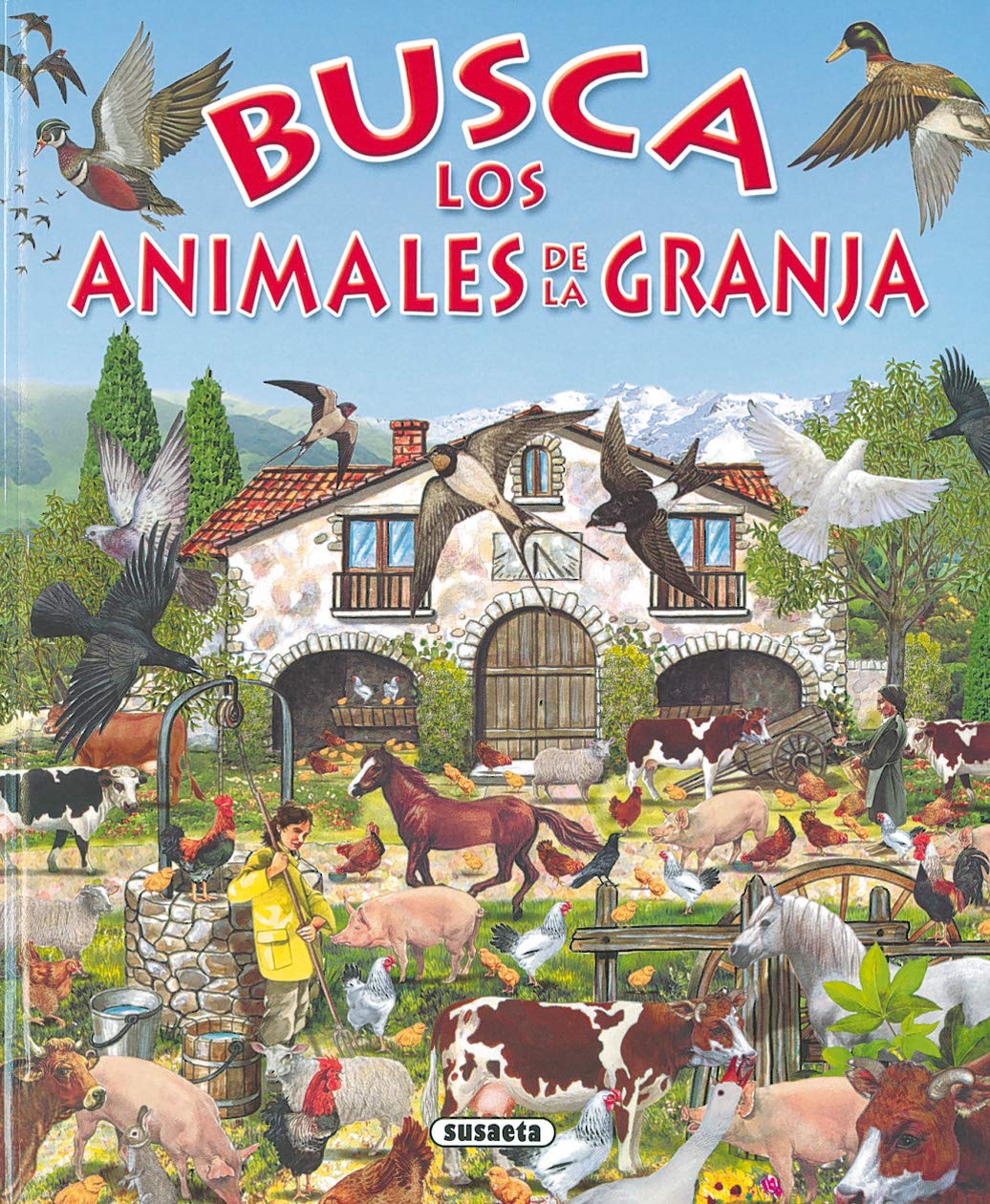 Libro: Busca Animales De La Granja