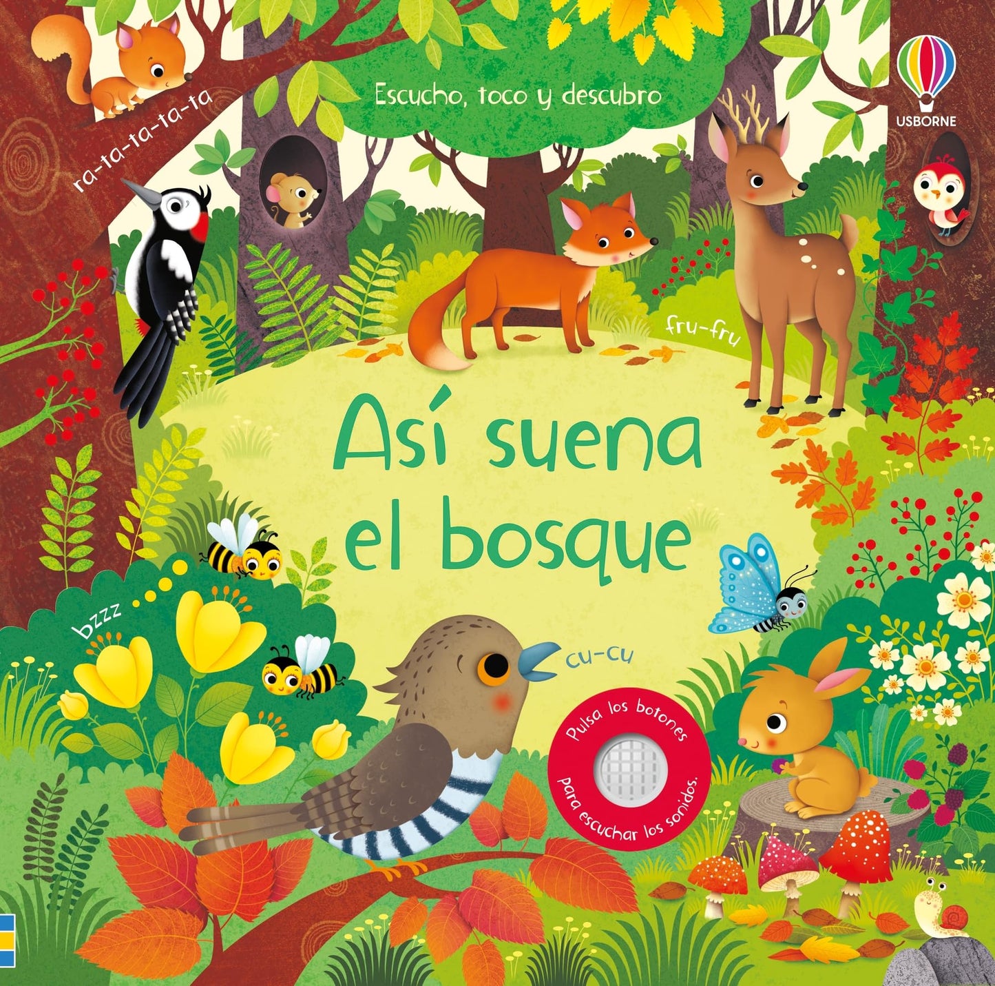Libro: Así suena el bosque (Escucho, toco y descubro)