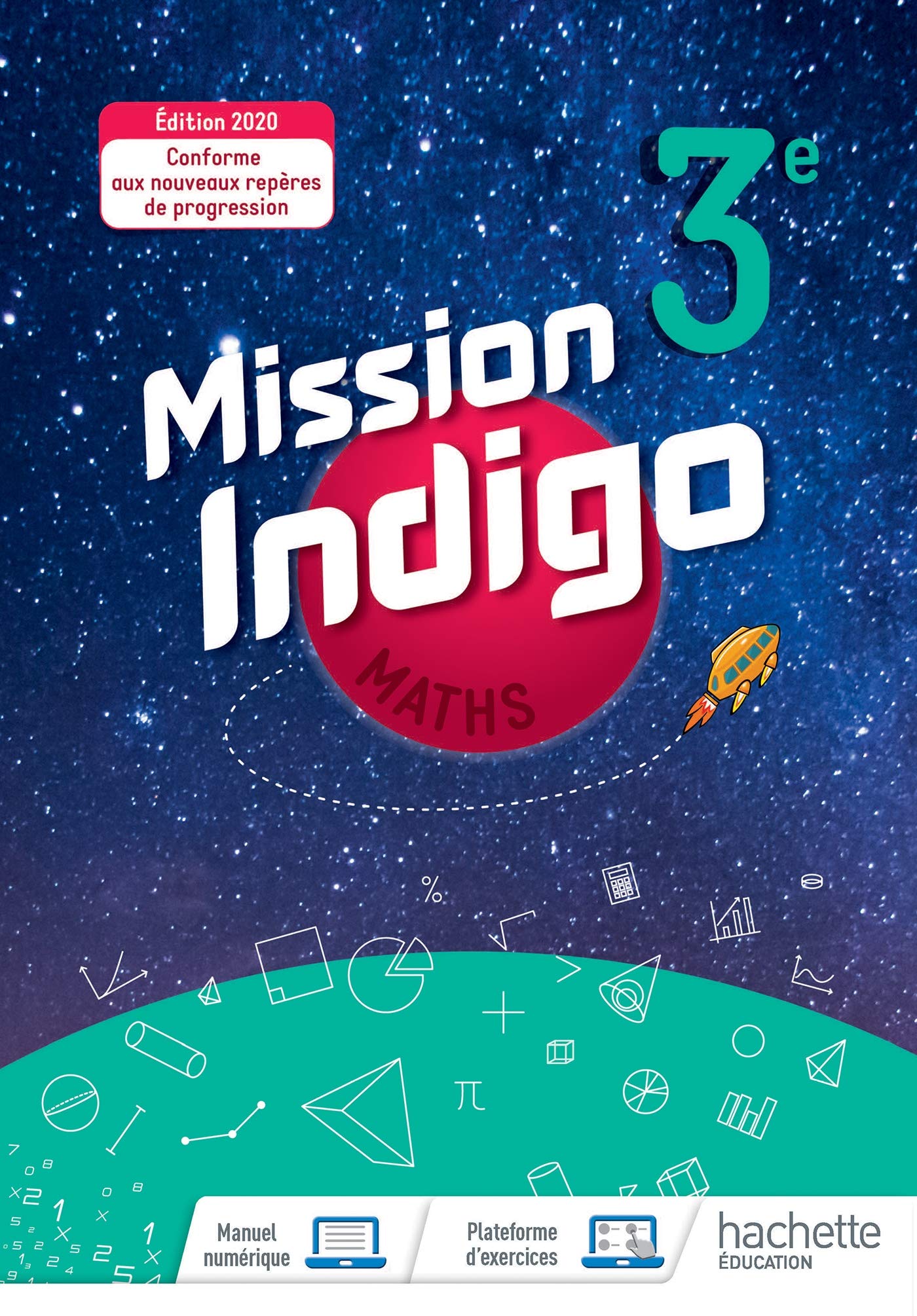 Libro: Mission Indigo mathématiques cycle 4 / 3ème - Livre élève - éd. 2020