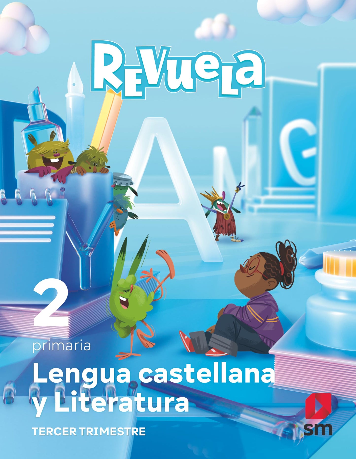 Libro: Lengua Castellana y Literatura. 2 Primaria. Trimestres. Revuela