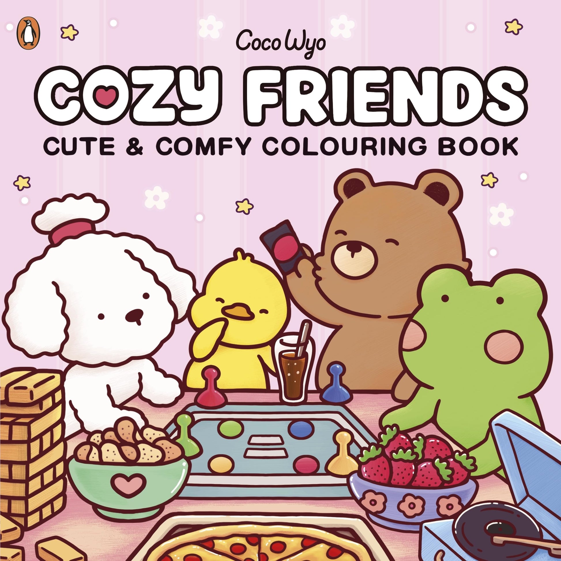 Cozy Friends: A relaxing cosy colouring book, from the bestselling author (Coco Wyo)