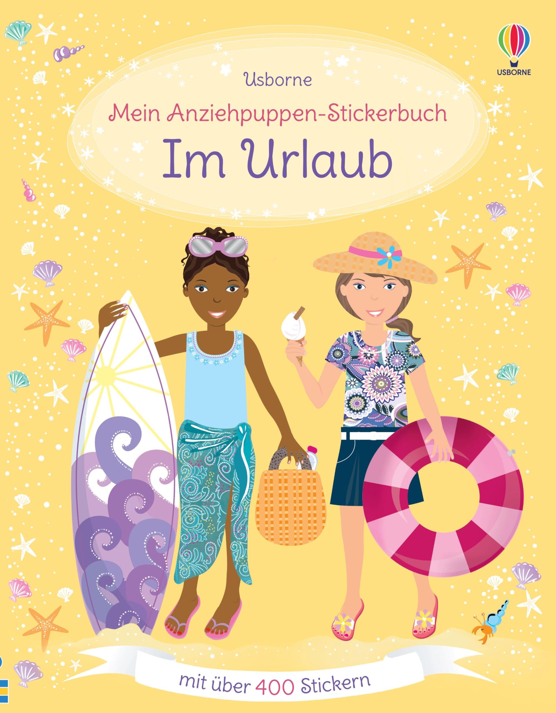 Libro: Mein Anziehpuppen-Stickerbuch: Im Urlaub