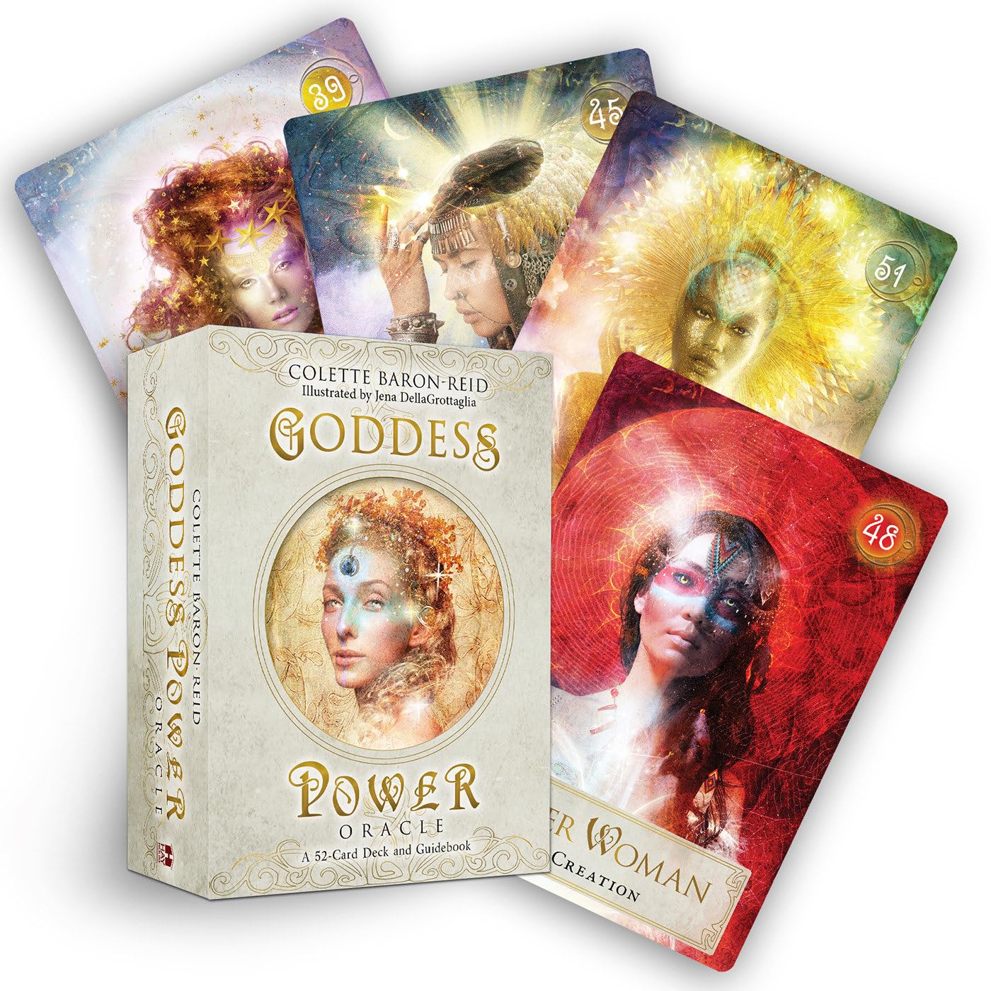 Libro: Goddess Power Oracle (Standard Edition): A 52-Card Deck and Guidebook ― Goddess Love Oracle Cards for Healing, Inspiration and Divination