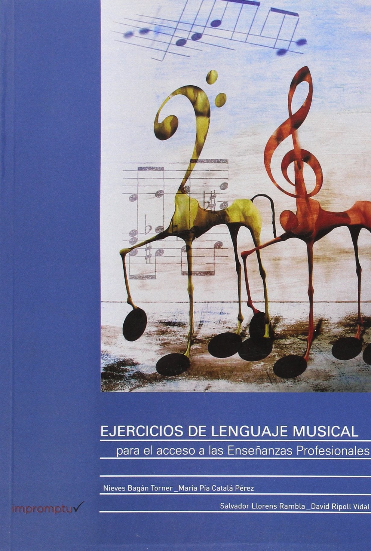 Libro: Ejercicios de lenguaje musical para el acceso a las Enseñanzas Profesionales