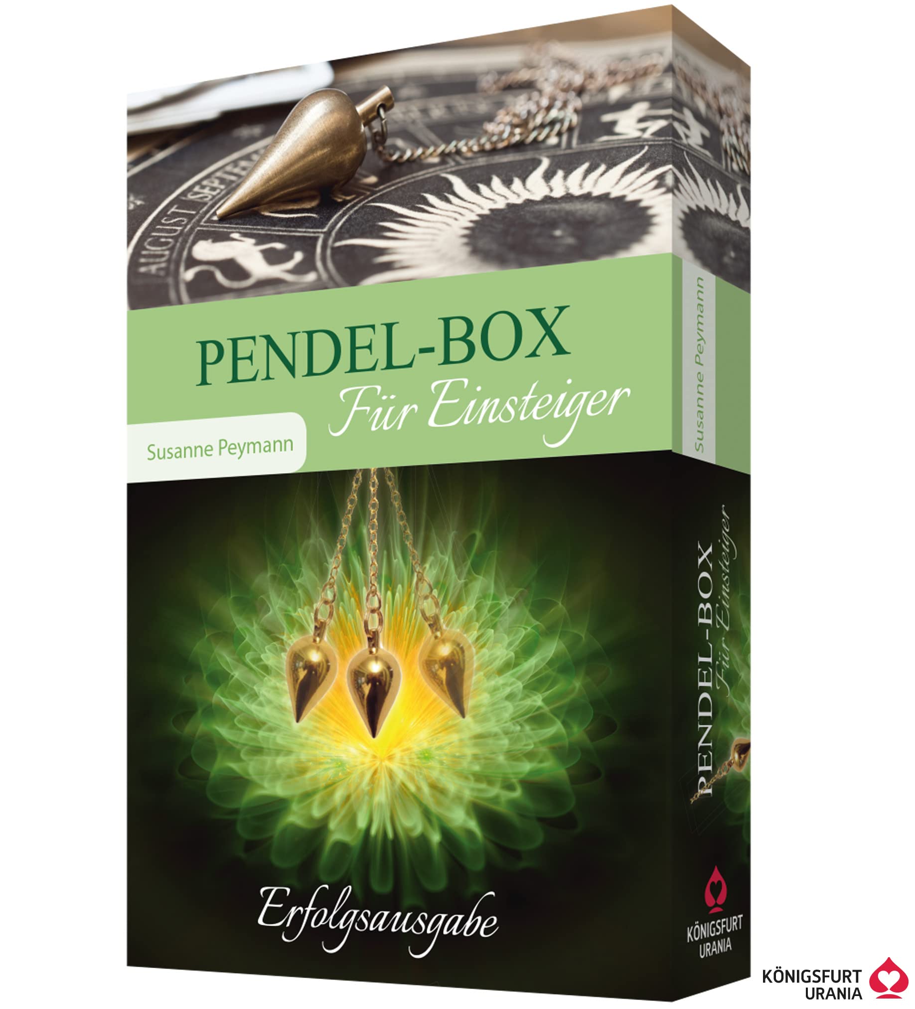 Libro: Pendel-Box. Für Einsteiger: Set mit Buch und Messingpendel