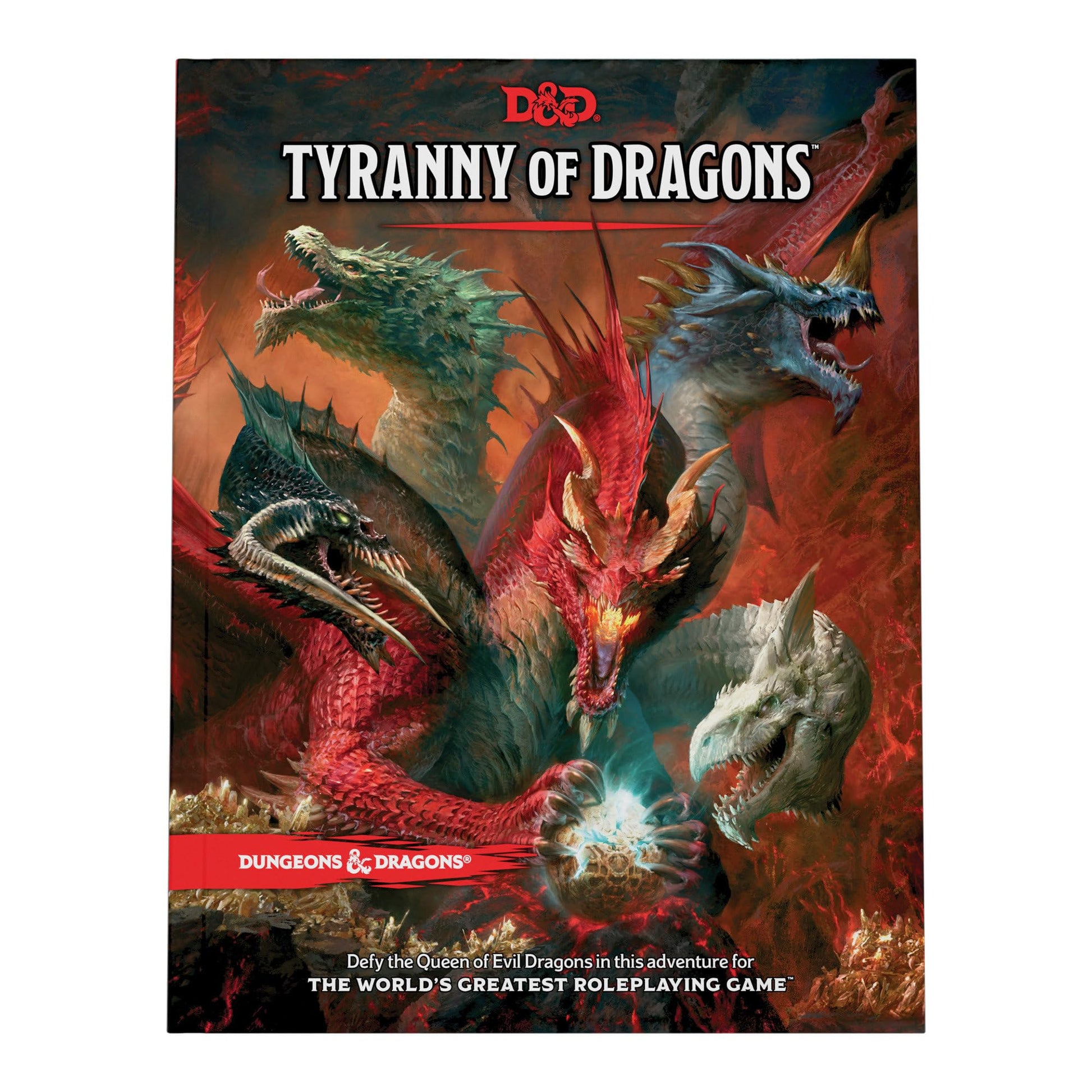 Libro: Tyranny of Dragons (D&D Adventure Book – combines Hoard of the Dragon Queen + The Rise of Tiamat) (Versión en Inglés)