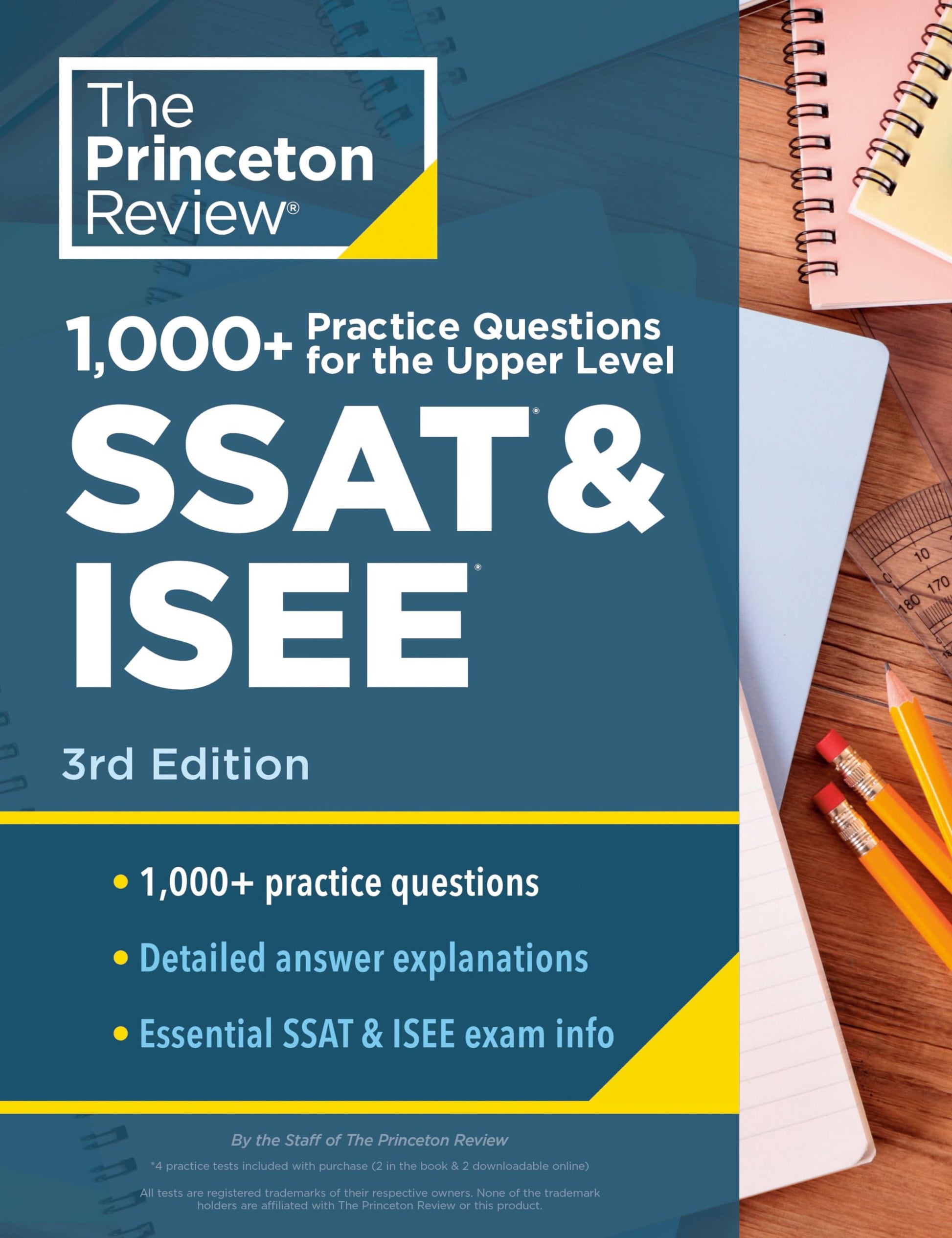Libro: 1000+ Practice Questions for the Upper Level SSAT & ISEE, 3rd Edition: Extra Preparation for an Excellent Score (Private Test Preparation)