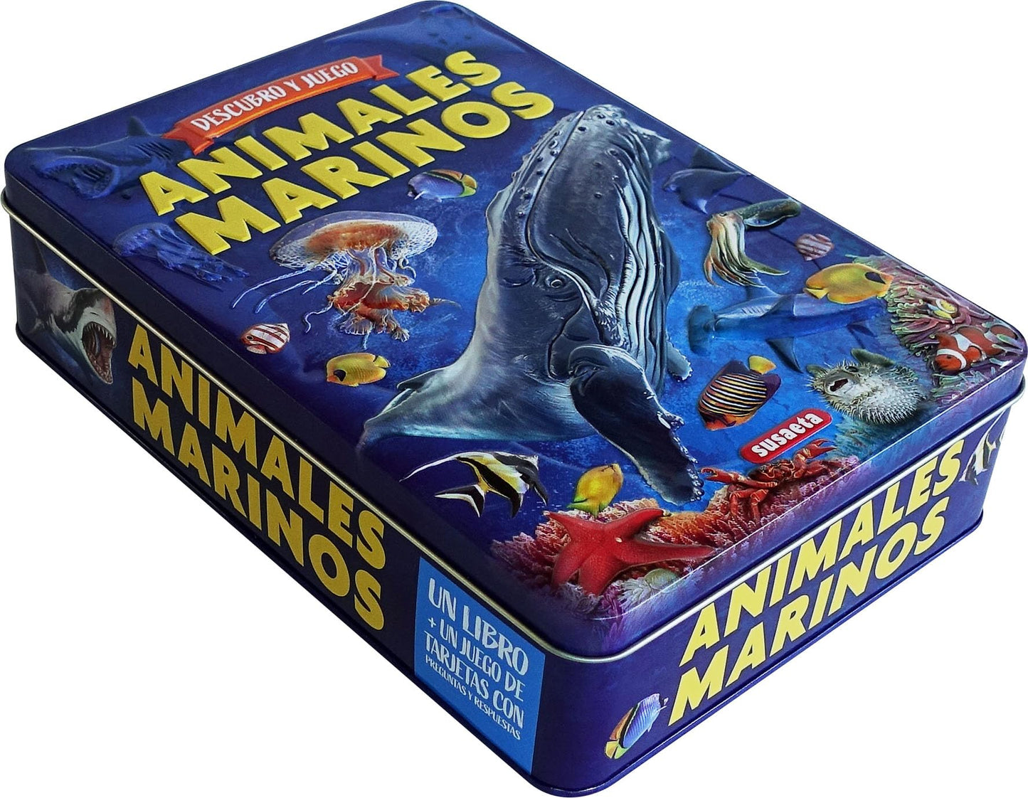 Libro: Susaeta - Animales marinos (Descubro y juego)