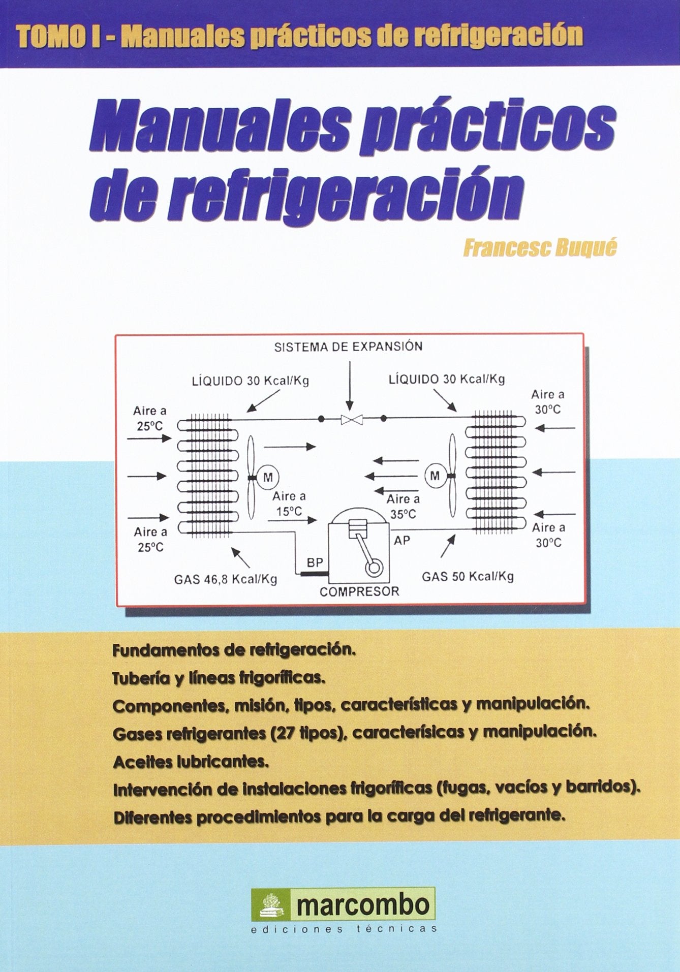 Libro: Manuales Prácticos de Refrigeración I: 1