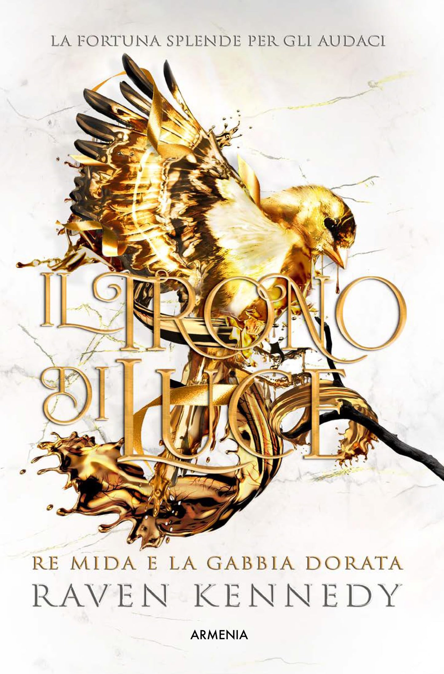 Libro: Il trono di luce. Re Mida e la gabbia dorata (Unicorni)