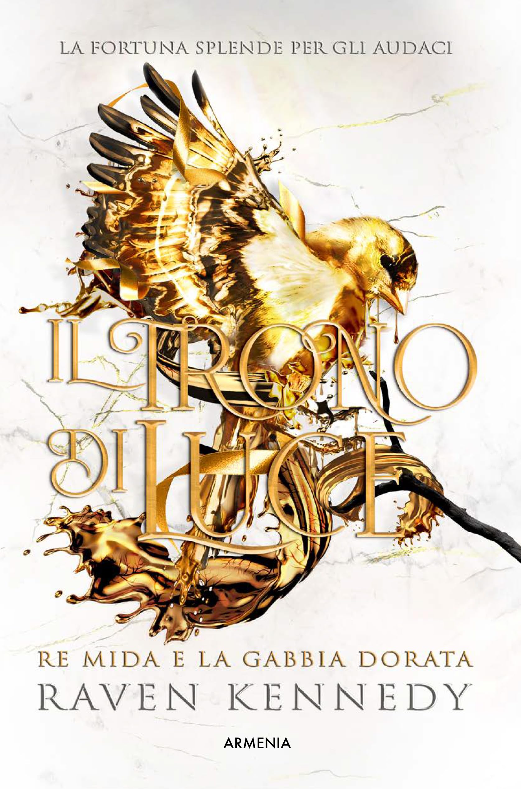 Libro: Il trono di luce. Re Mida e la gabbia dorata (Unicorni)