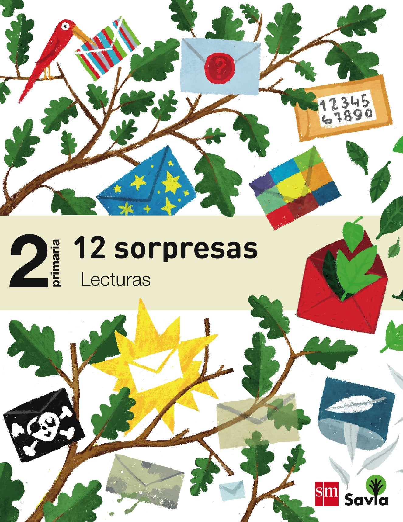 Libro: Lecturas: 12 sorpresas. 2 Primaria. Savia
