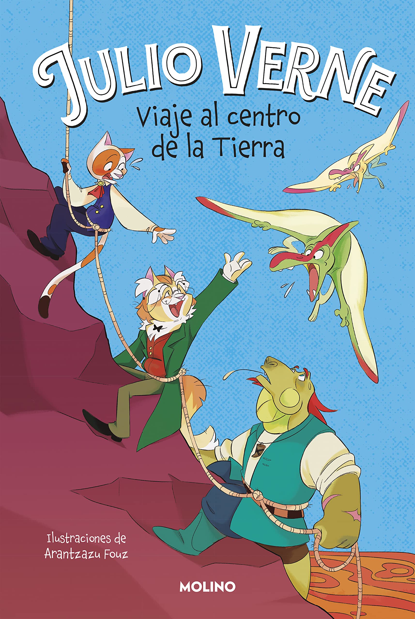 Viaje al centro de la Tierra (Julio Verne para niños) (Peques)