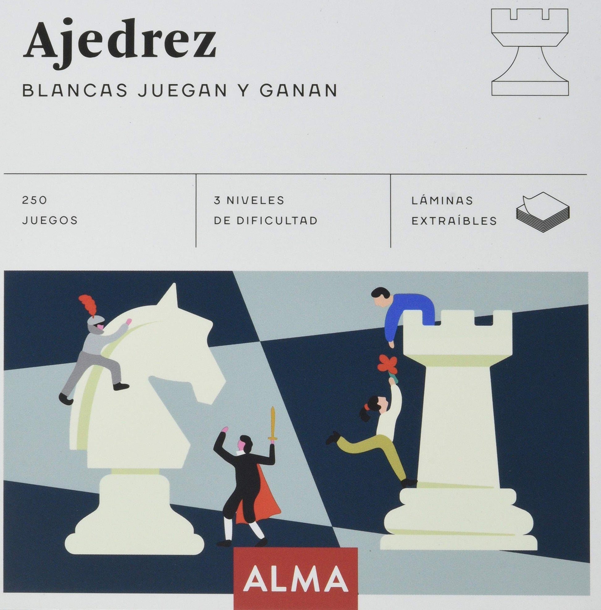 Libro: Ajedrez. Blancas juegan y ganan