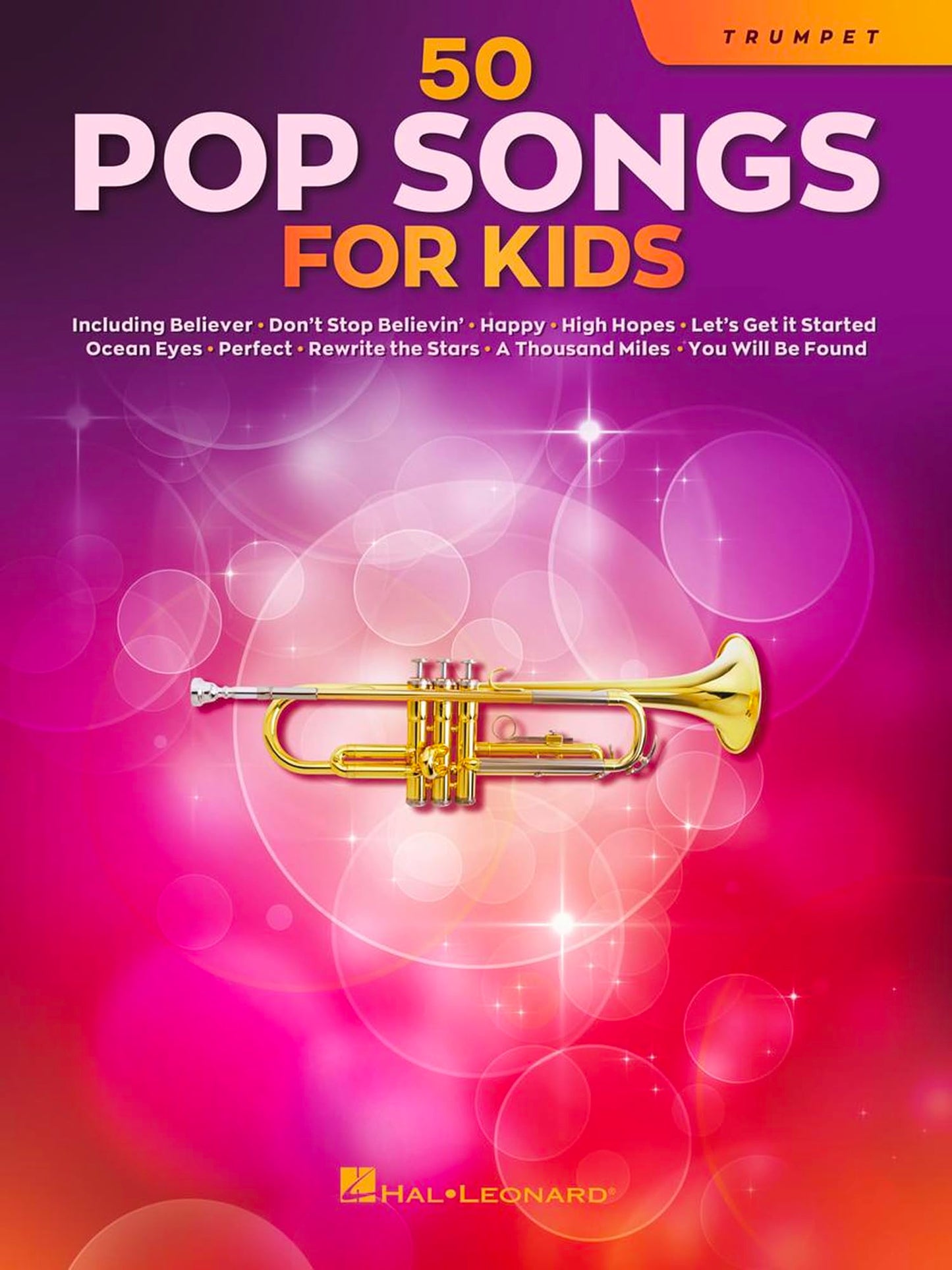 50 Pop Songs for Kids: For Trumpet