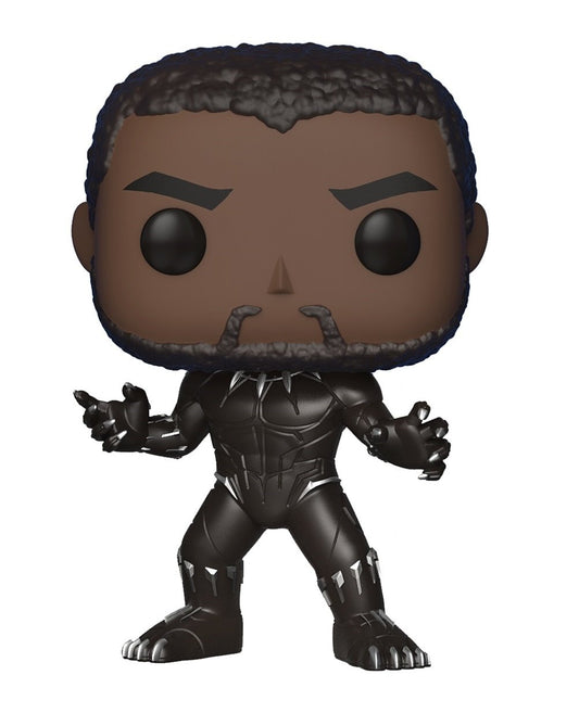 Funko Pop Marvel: Black Panther Movie - Black Panther - (Styles May Vary) Collectible Figura Grey, 2.5 X 2.5 Pulgadas