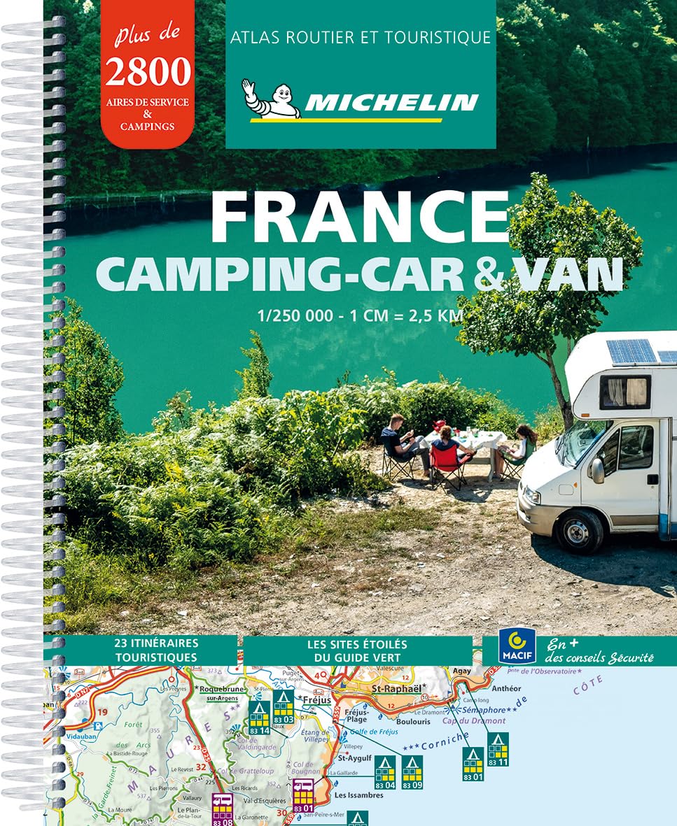 Libro: Atlas France Camping-car & van (A4 - Spirale)