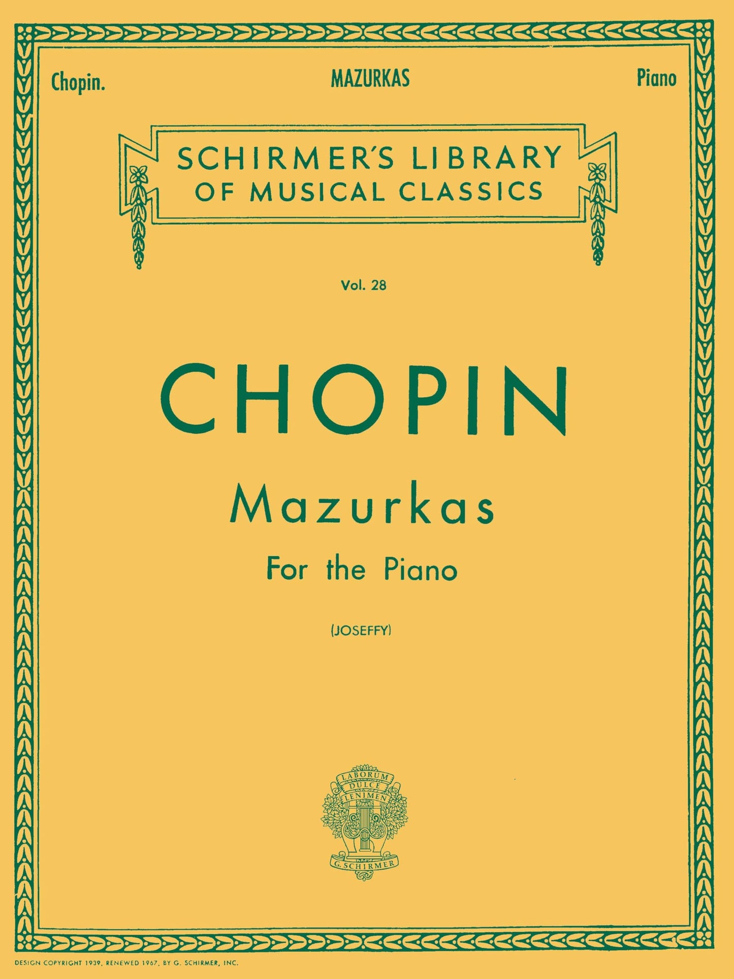 Libro: Mazurkas: Piano Solo