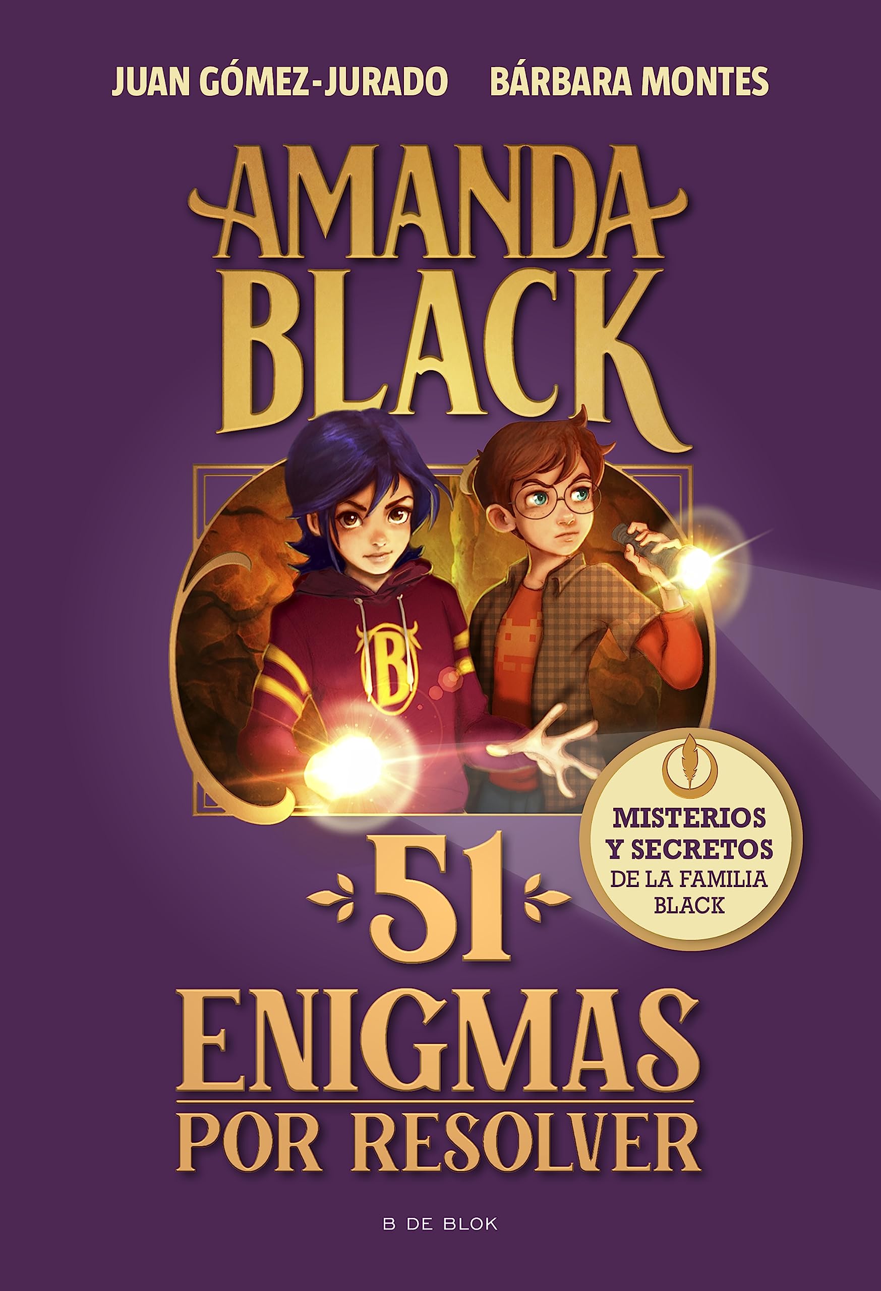 Libro: Amanda Black - 51 enigmas por resolver: Acertijos, misterios y secretos de la familia Black (Juan Gómez-Jurado y Bárbara Montes)