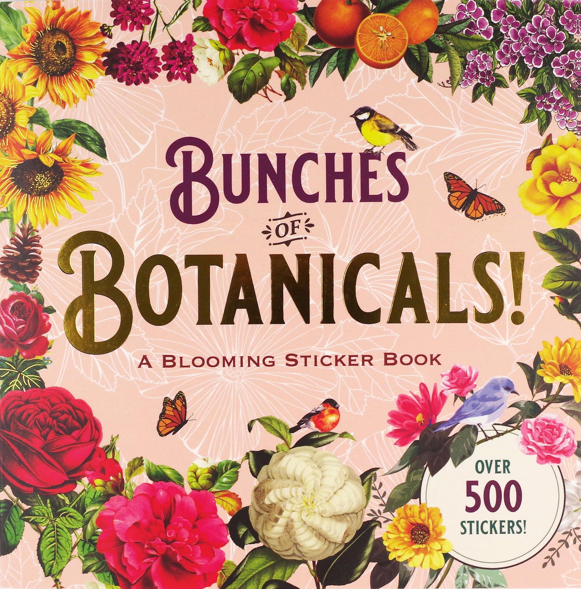 Libro: Bunches of Botanicals Sticker Book (Over 500 stickers!)
