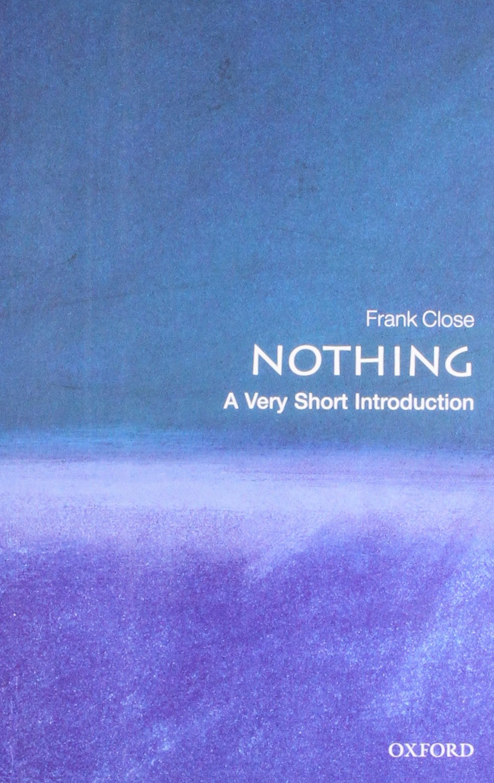 Libro: Nothing: A Very Short Introduction
