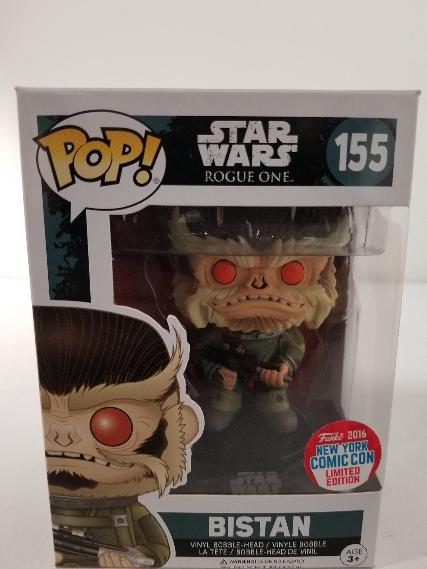 Funko Pop Star Wars Bistan NYCC 2016 Exclusivo Figura de Vinilo [Rogue One]