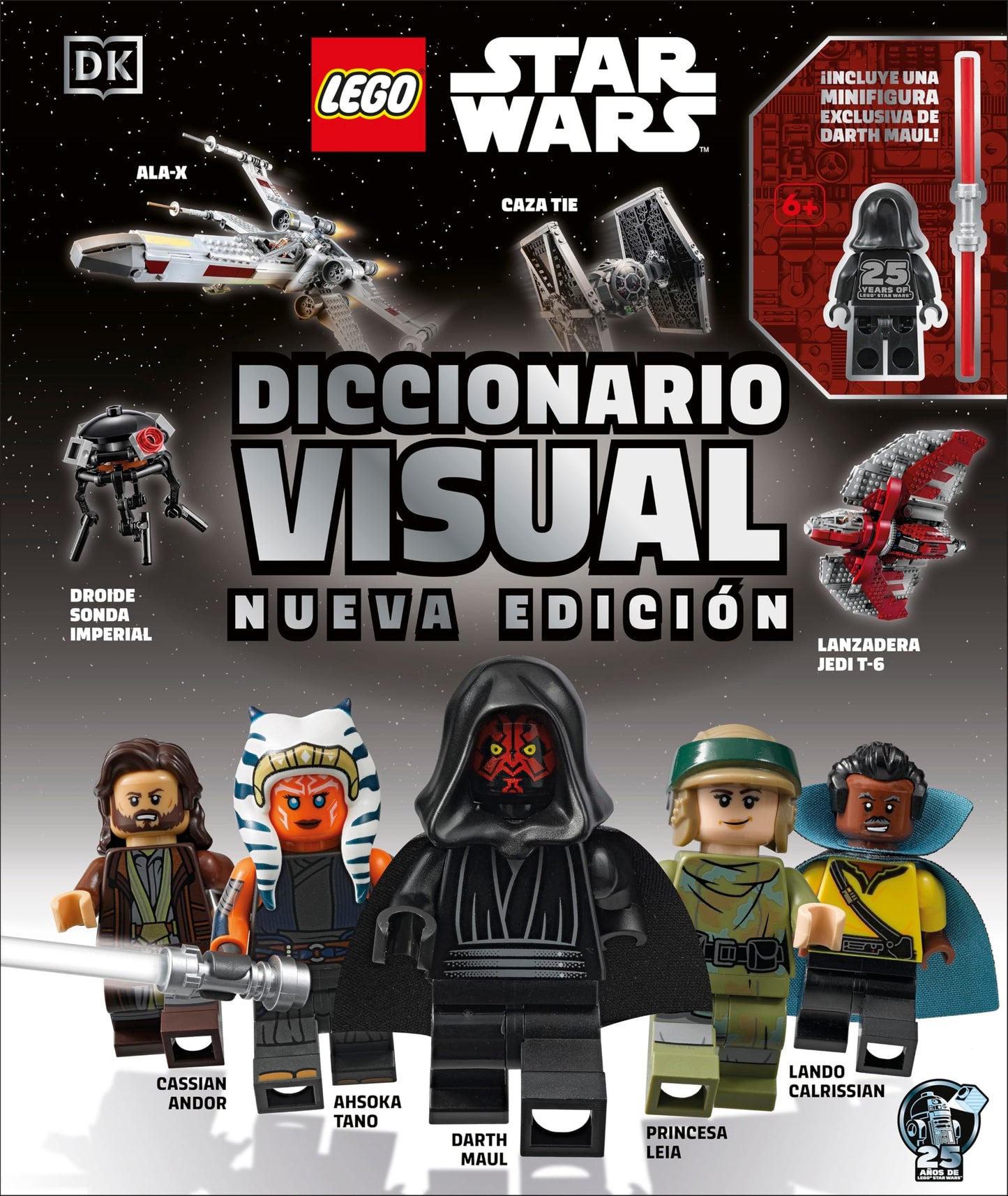 LEGO® Star Wars Diccionario visual. Nueva edición: Incluye una minifigura exclusiva de Darth Maul