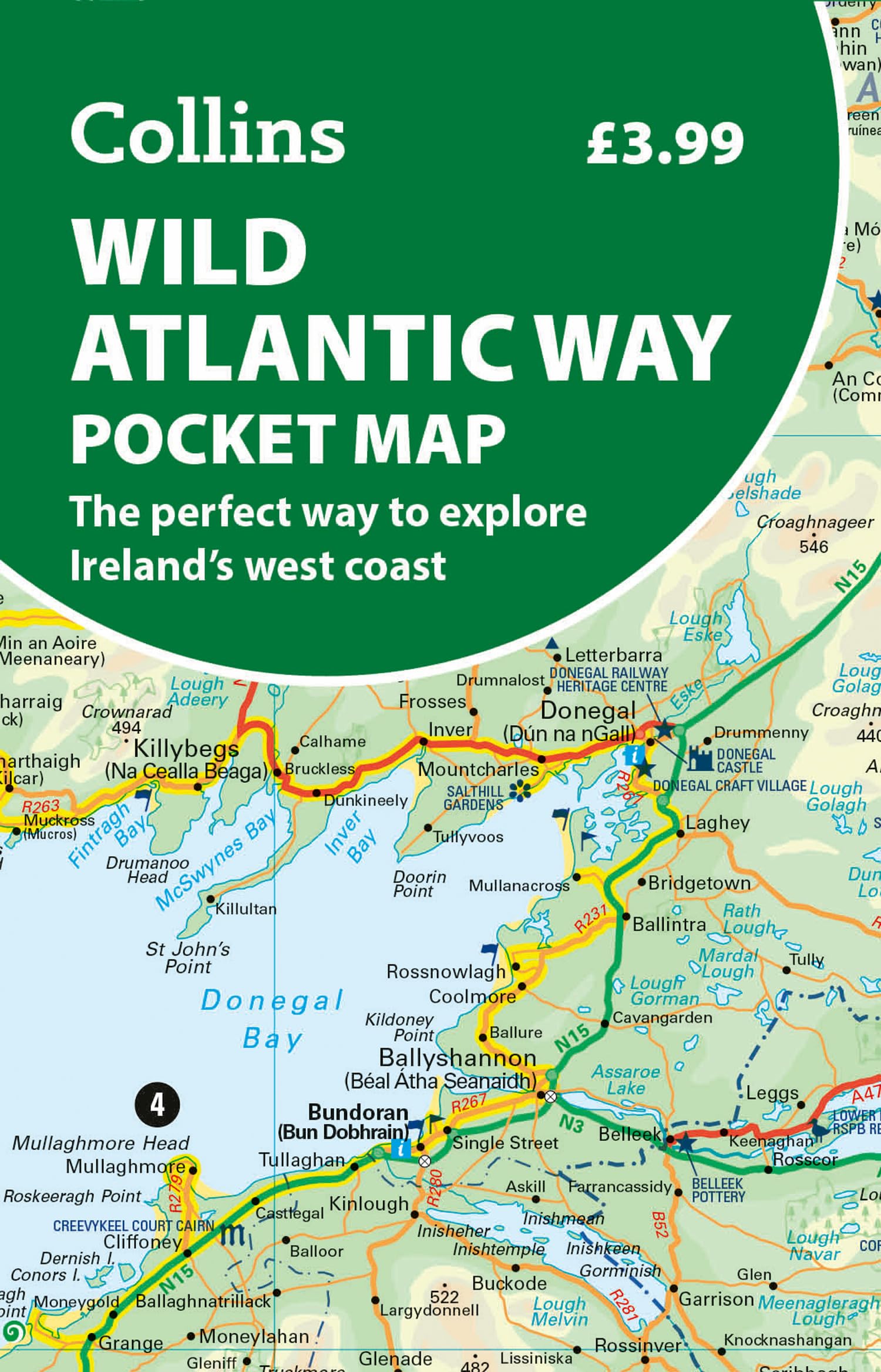 Libro: Wild Atlantic Way Pocket Map: The perfect way to explore Ireland’s west coast