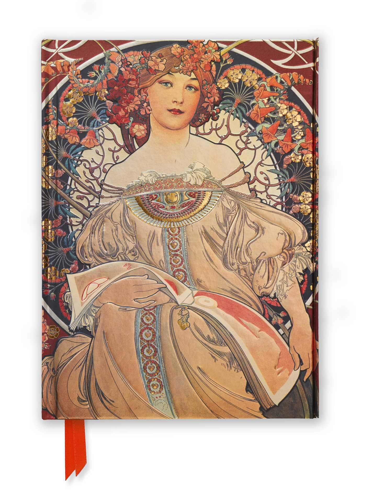 Libro: Mucha: Reverie (Foiled Journal) (Flame Tree Notebooks)
