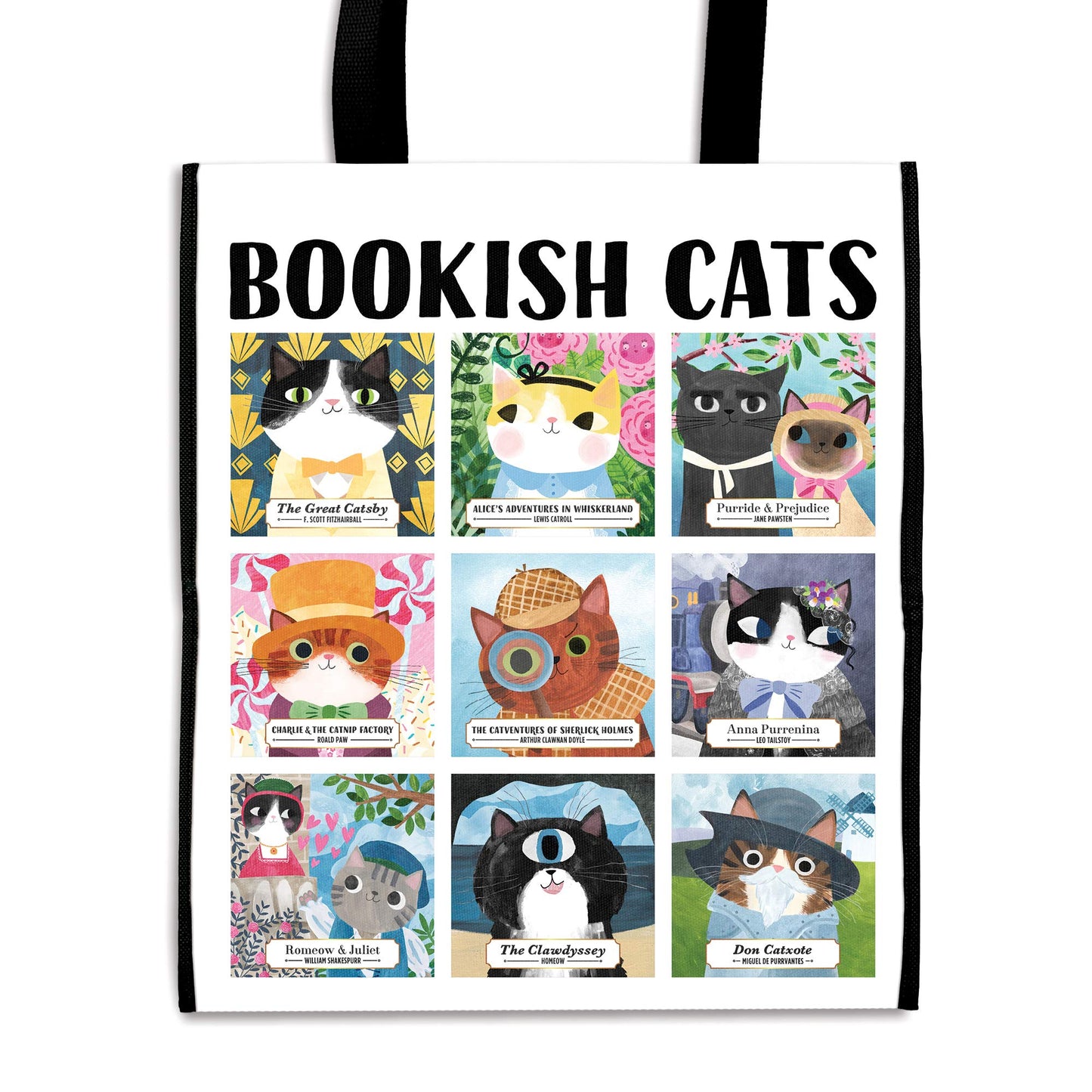 Libro: Bookish Cats Reusable Shopping Bag