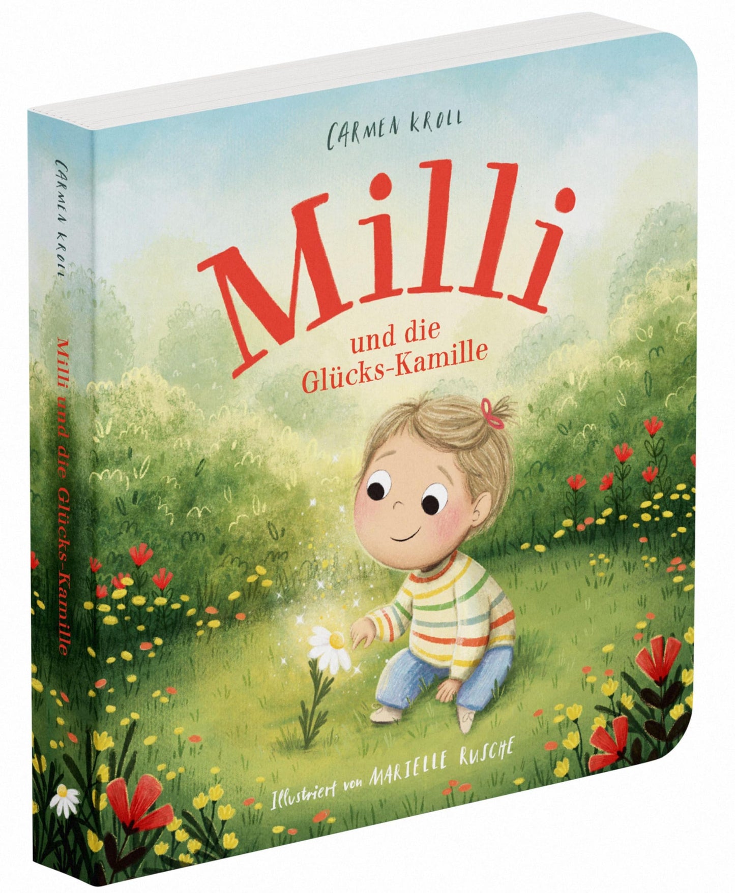 Libro: Milli und die Glücks-Kamille: Ein Pappbilderbuch von Carmushka