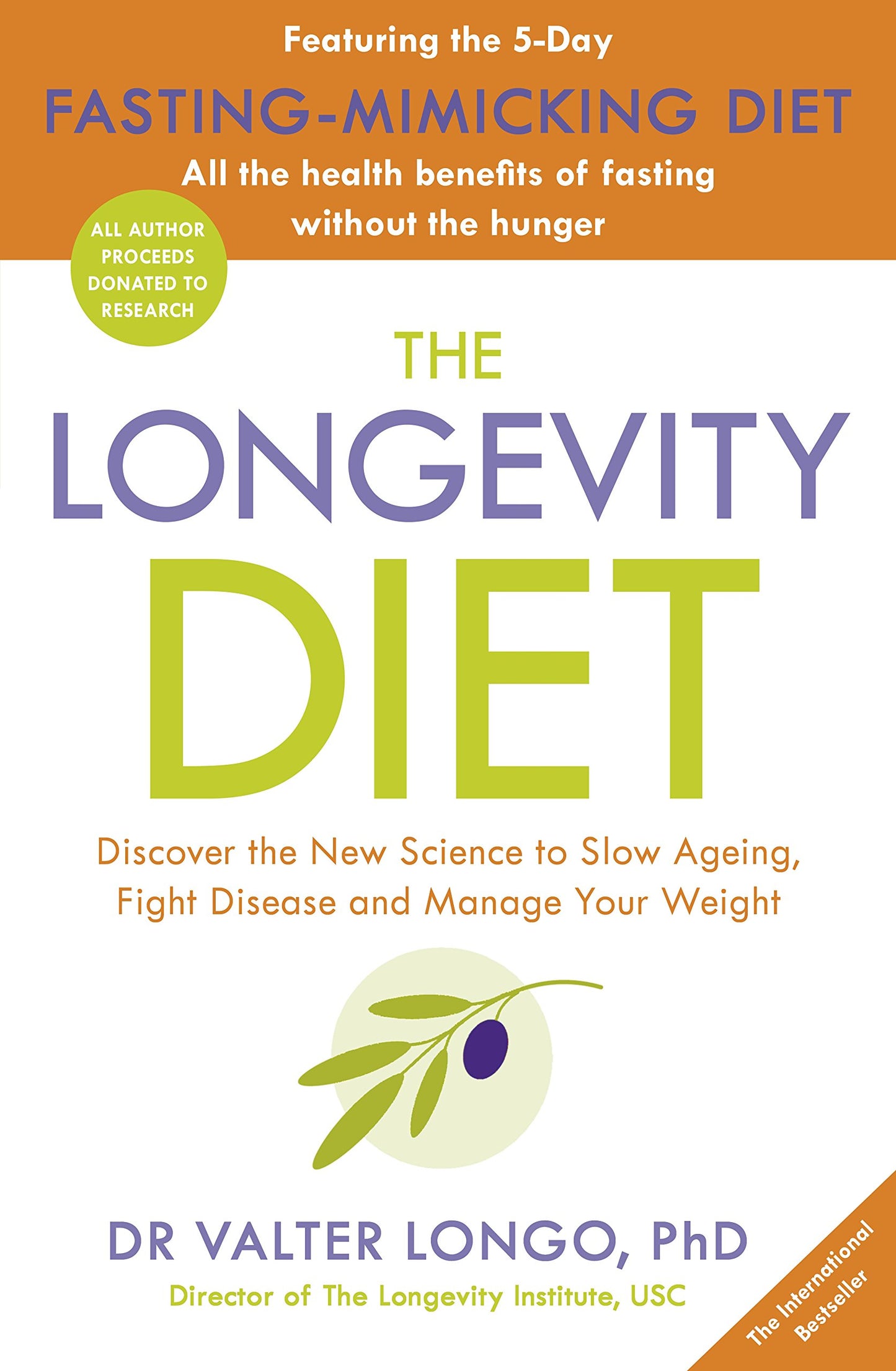 Libro: The Longevity Diet [Paperback]