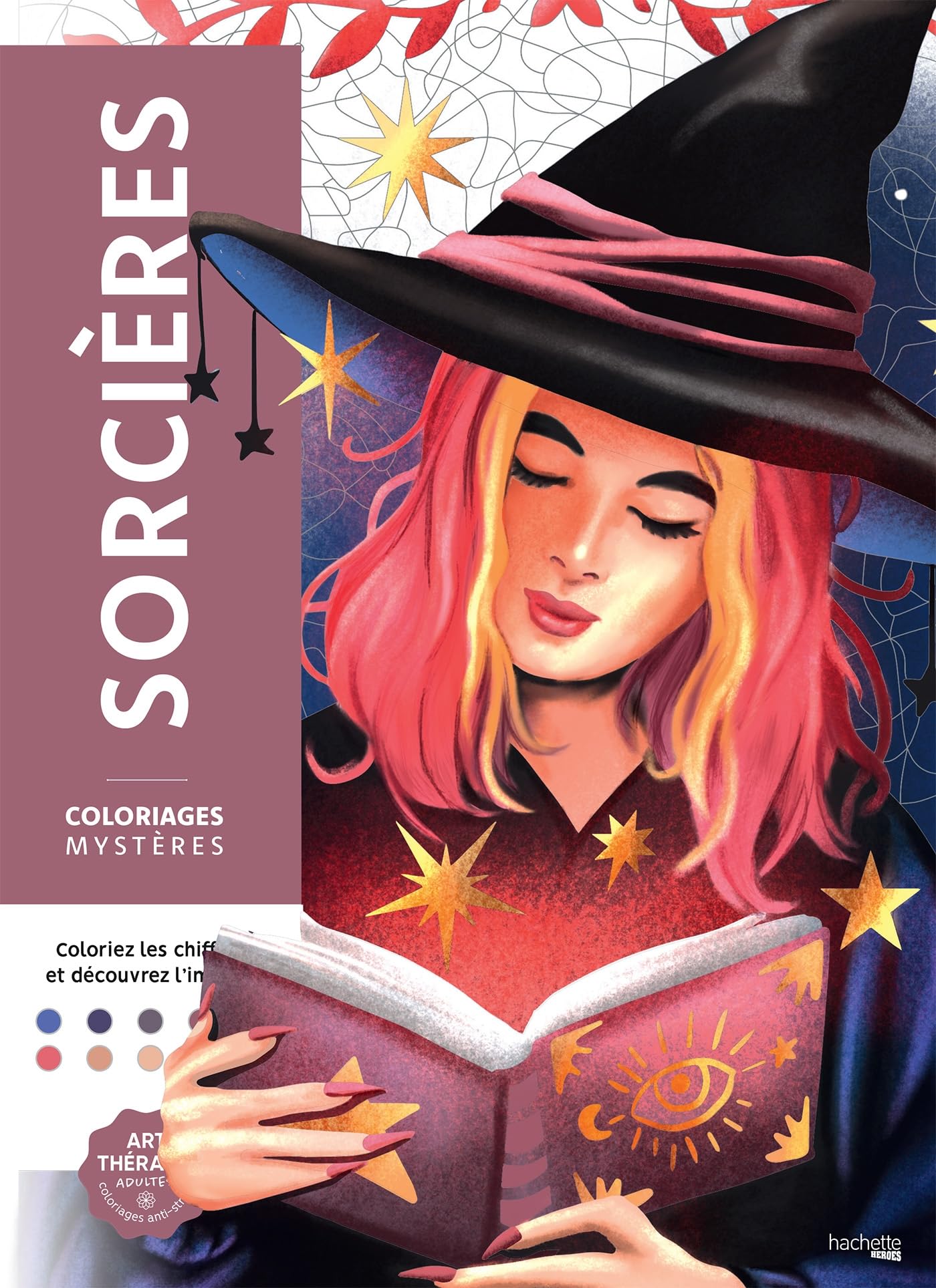 Libro: Coloriages Mystères - Sorcières