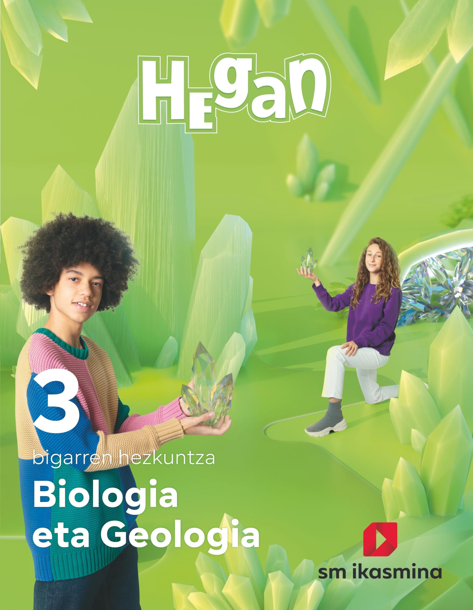 Libro: Biologia eta Geologia. DBH 3. Hegan