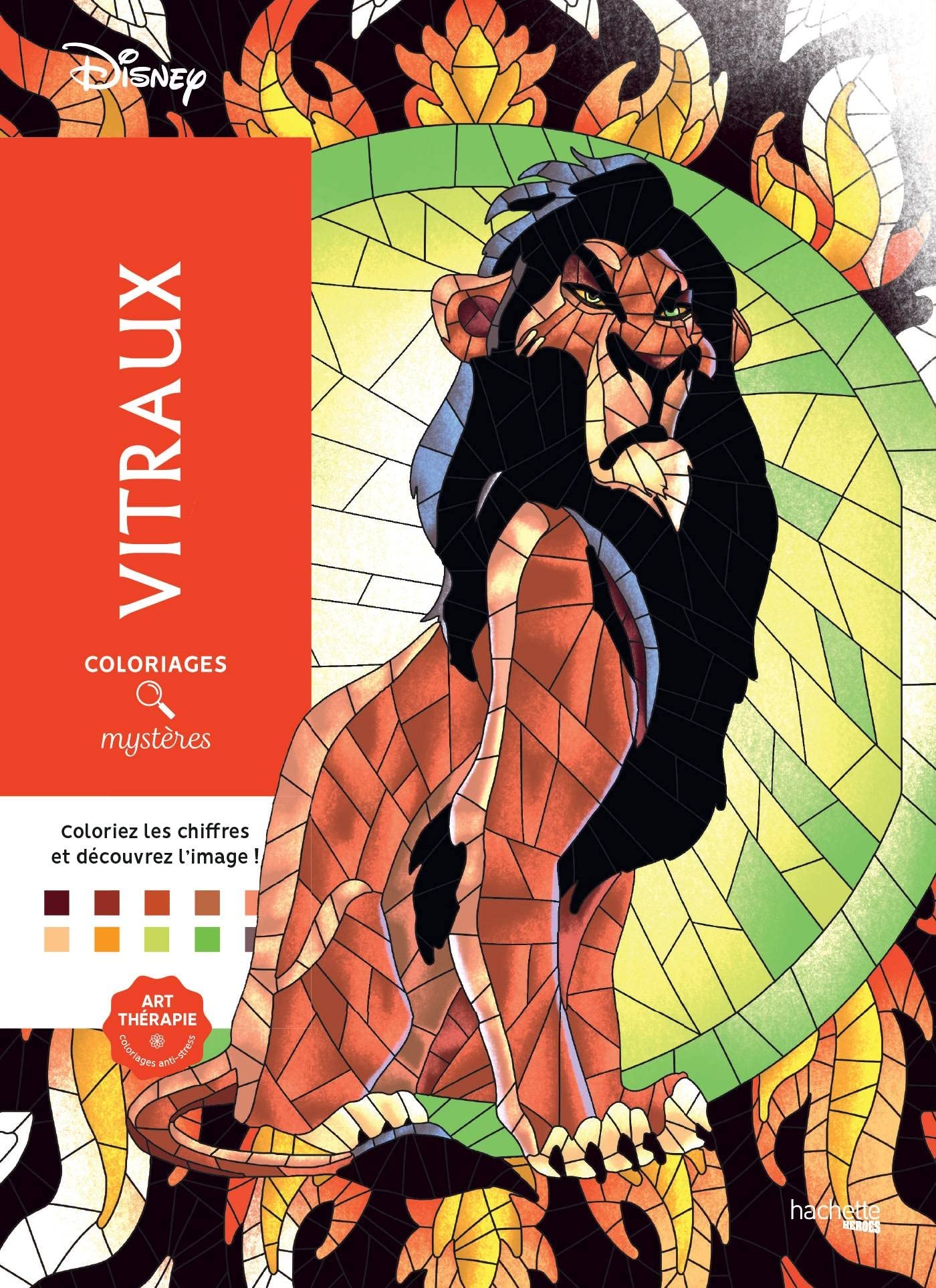 Vitraux: Coloriages mystères