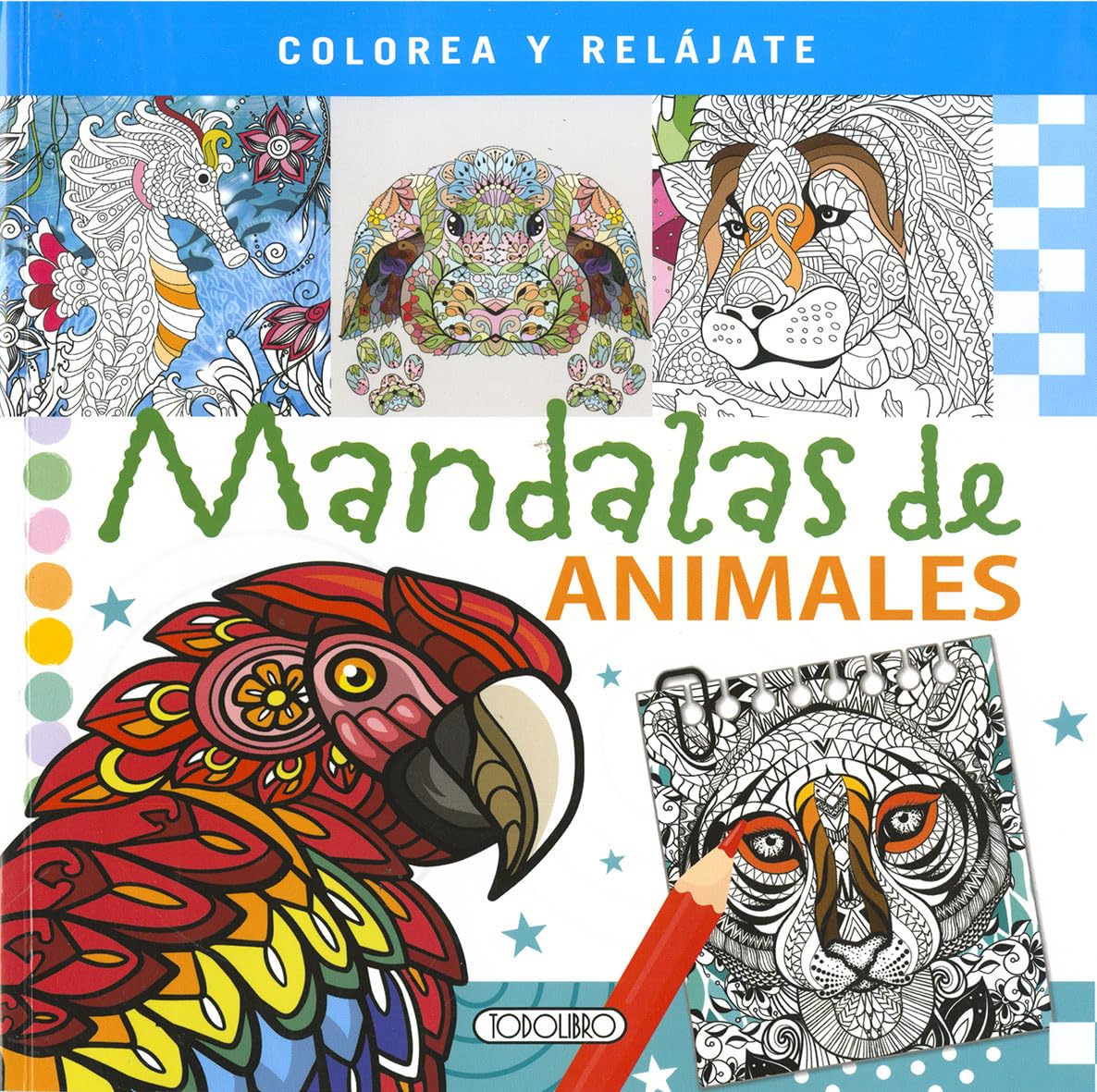 Libro: Mandalas de animales 2