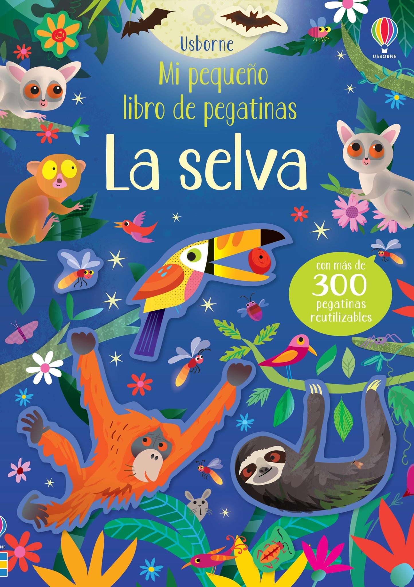 la selva (Mi pequeño libro de pegatinas)