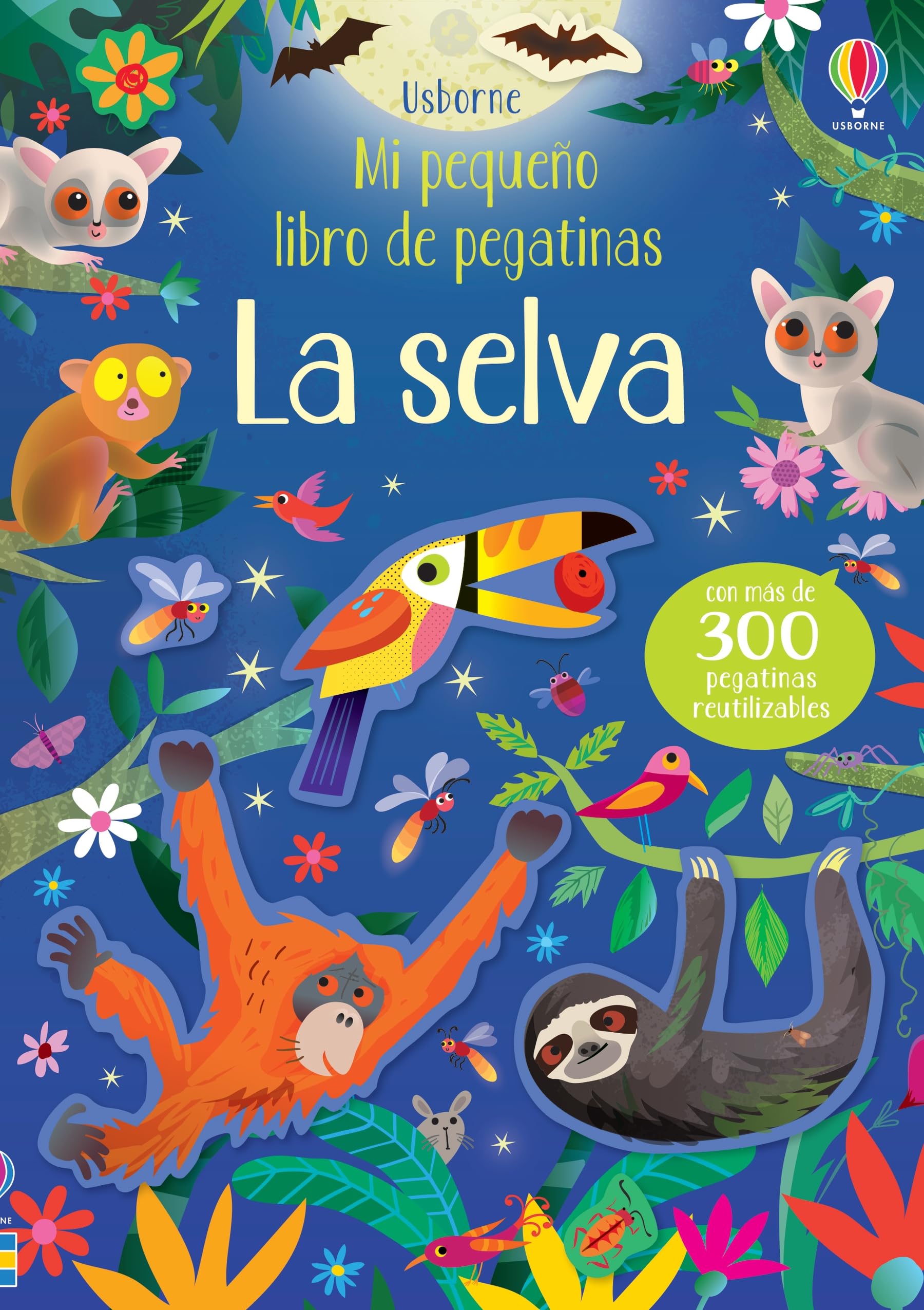 la selva (Mi pequeño libro de pegatinas)