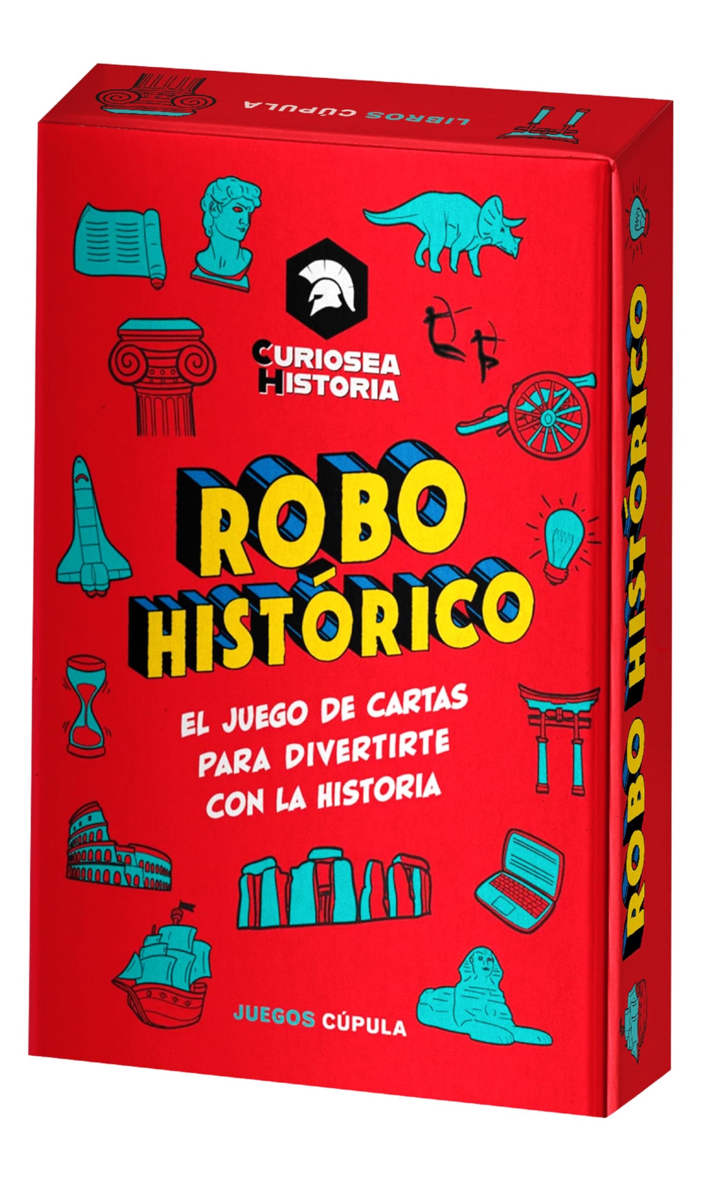 Libro: Robo Histórico: El juego de cartas para divertirte con la historia